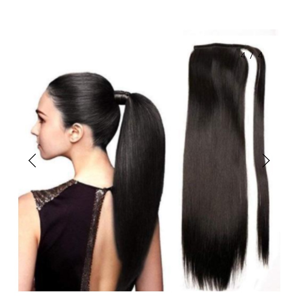 24 Inch Wrap Velcro Ponytail